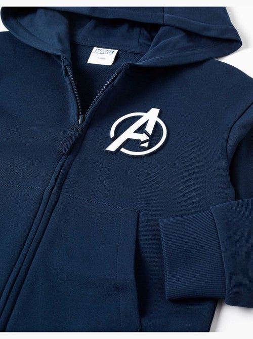 Chaqueta de algodón con capucha y estampados Avengers - Kiabi Chaqueta de algodón con capucha y estampados Avengers - Kiabi
