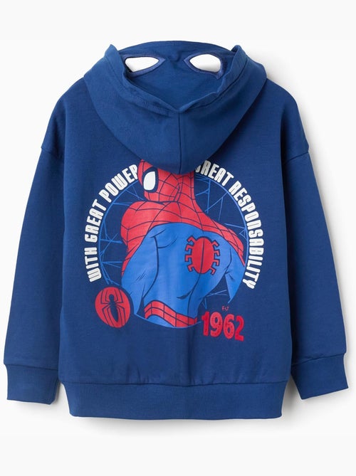 Chaqueta de algodón con capucha y estampados Spider-Man - Kiabi