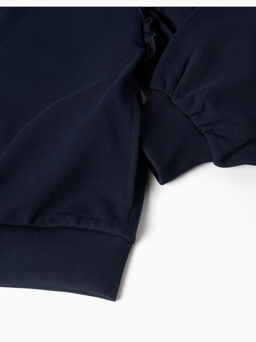 Chaqueta de algodón con capucha y volantes - Kiabi