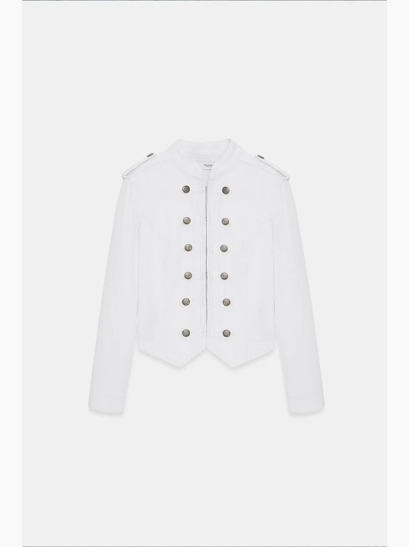 Chaqueta de algodón dilvin Blanco - Kiabi