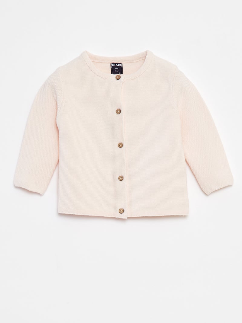 Chaqueta de algodón Rosa - Kiabi