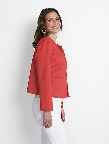 Chaqueta de ante sin cuello - Afibel