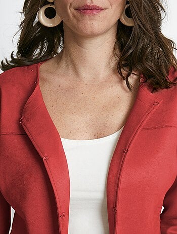 Chaqueta de ante sin cuello - Afibel