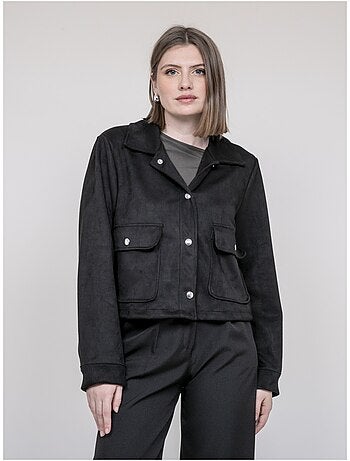 Chaqueta de ante sintético UPERLA