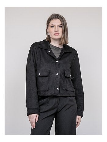 Chaqueta de ante sintético UPERLA