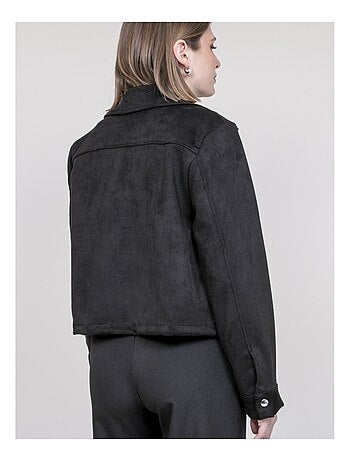 Chaqueta de ante sintético UPERLA