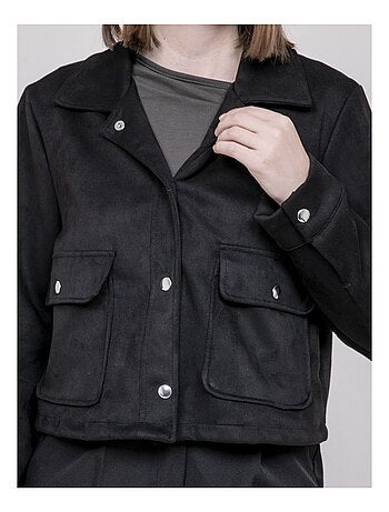 Chaqueta de ante sintético UPERLA