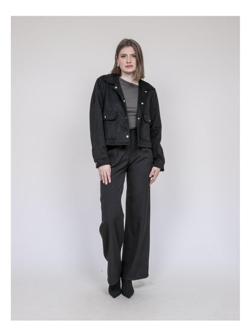 Chaqueta de ante sintético UPERLA - Kiabi