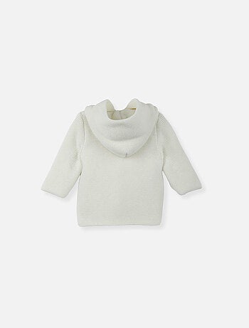 Chaqueta de bebé 50% algodón ecológico 50% poliéster reciclado