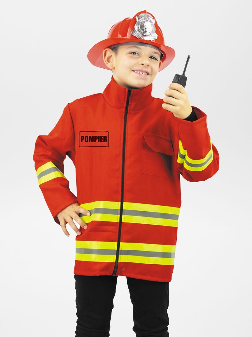 Chaqueta de bombero - Disfraz rojo - Kiabi