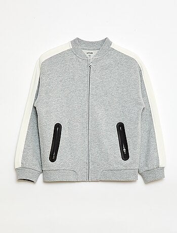 Chaqueta de chándal bicolor