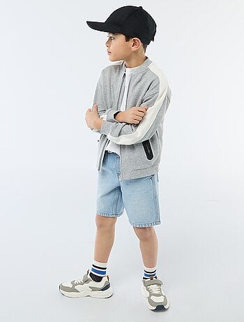 Chaqueta de chándal bicolor