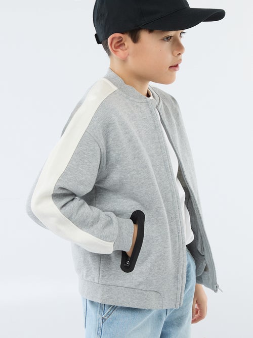 Chaqueta de chándal bicolor - Kiabi