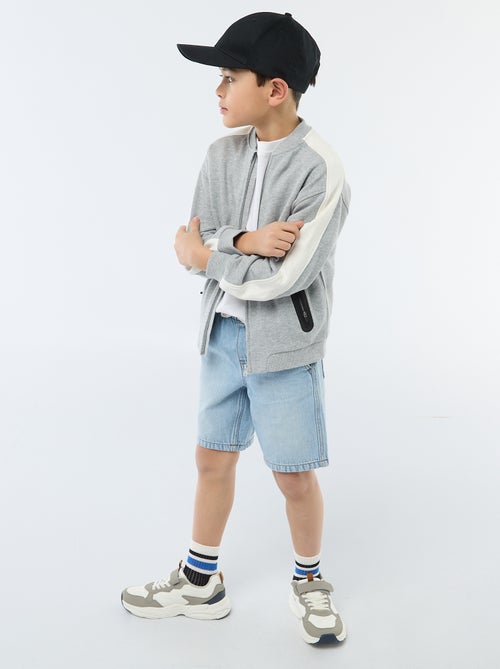 Chaqueta de chándal bicolor - Kiabi