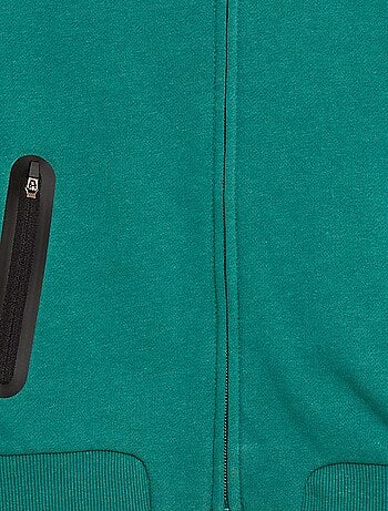 Chaqueta de chándal bicolor