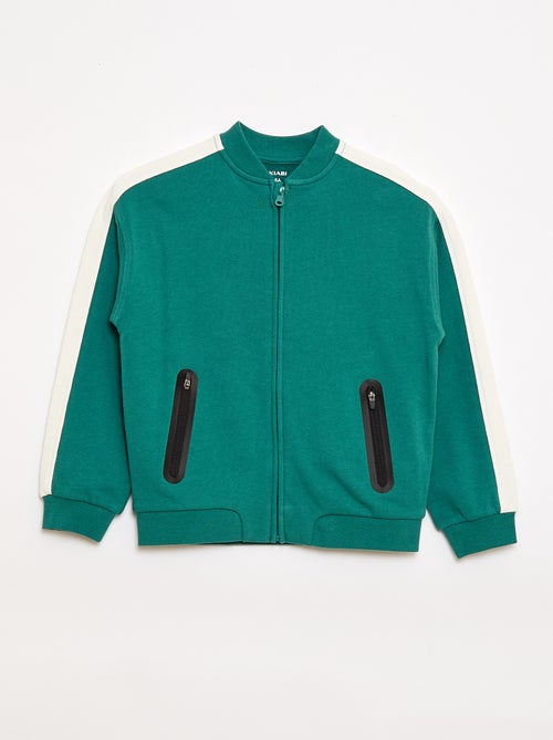 Chaqueta de chándal bicolor - Kiabi