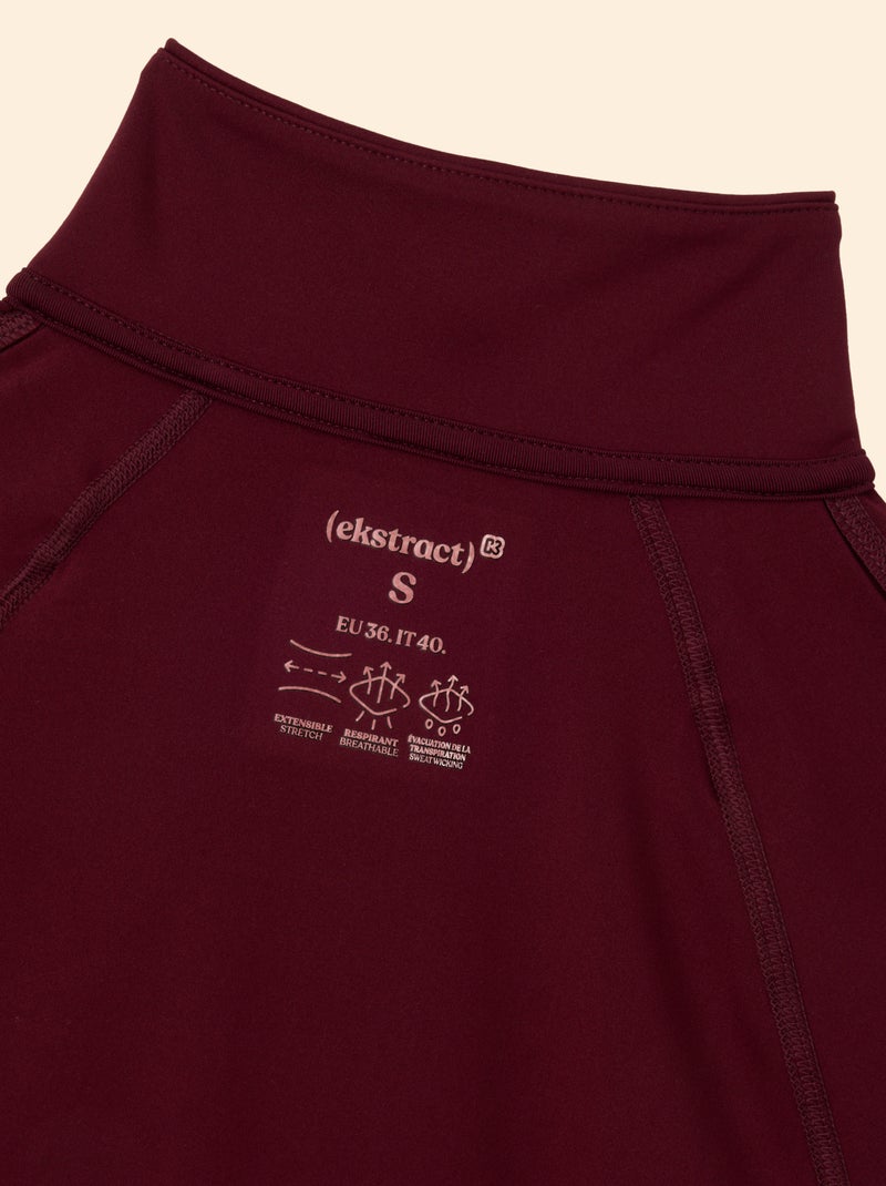 Chaqueta de chándal con cremallera - (ekstract) Rojo - Kiabi
