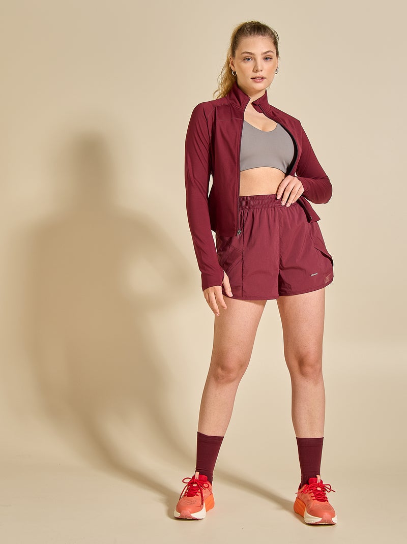 Chaqueta de chándal con cremallera - (ekstract) Rojo - Kiabi