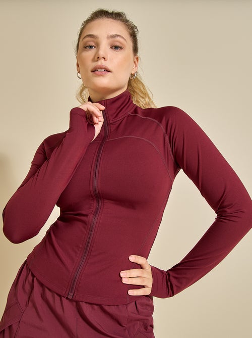 Chaqueta de chándal con cremallera - (ekstract) - Kiabi Chaqueta de chándal con cremallera - (ekstract) - Kiabi