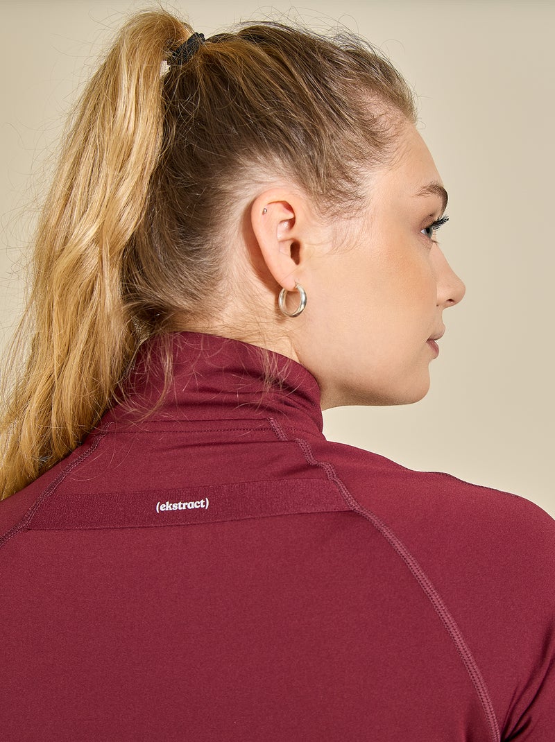 Chaqueta de chándal con cremallera - (ekstract) Rojo - Kiabi