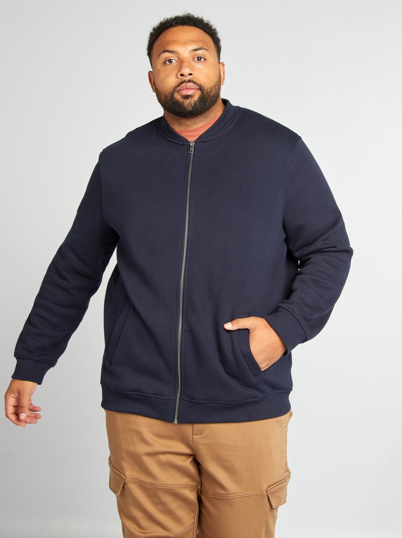 Chaqueta de chándal con cremallera AZUL - Kiabi