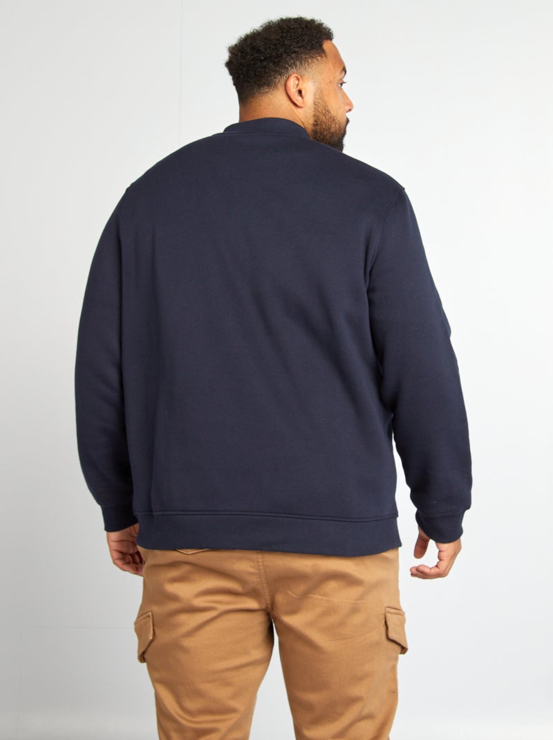 Chaqueta de chándal con cremallera AZUL - Kiabi