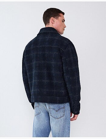 Chaqueta de cuadros, mo fashion