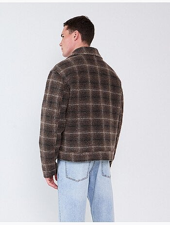 Chaqueta de cuadros, mo fashion