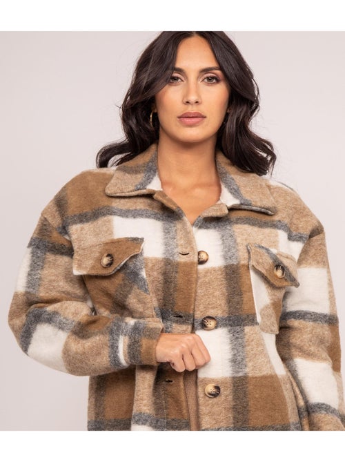 Chaqueta de cuadros UKARL - Kiabi