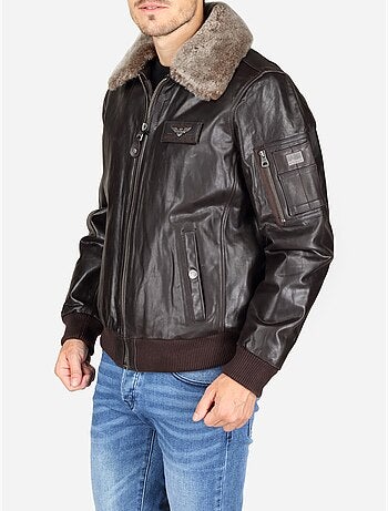 Chaqueta de cuero - redskins