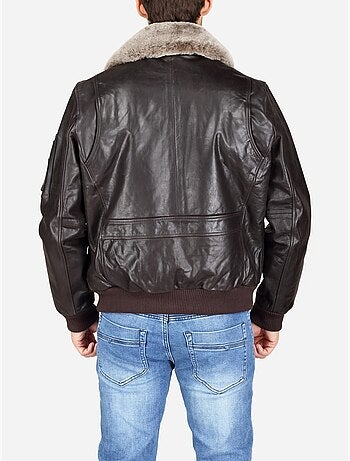 Chaqueta de cuero - redskins