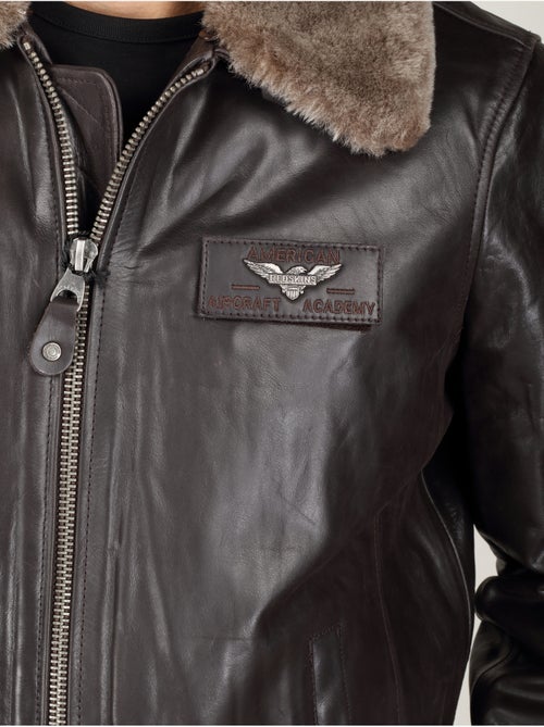 Chaqueta de cuero - redskins - Kiabi Chaqueta de cuero - redskins - Kiabi