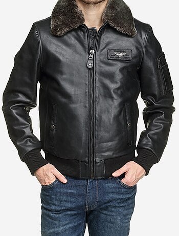 Chaqueta de cuero - redskins