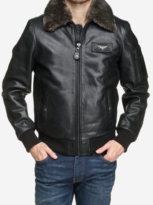 Chaqueta de cuero - redskins - Kiabi Chaqueta de cuero - redskins - Kiabi