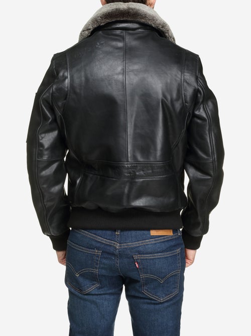 Chaqueta de cuero - redskins - Kiabi Chaqueta de cuero - redskins - Kiabi
