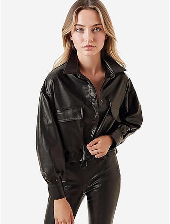 Chaqueta de cuero corta bdart