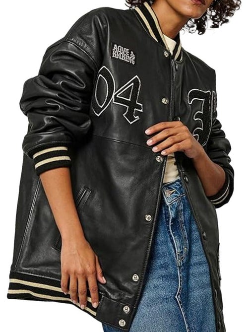 Chaqueta de cuero Mujer Kaporal Sofa - Kiabi