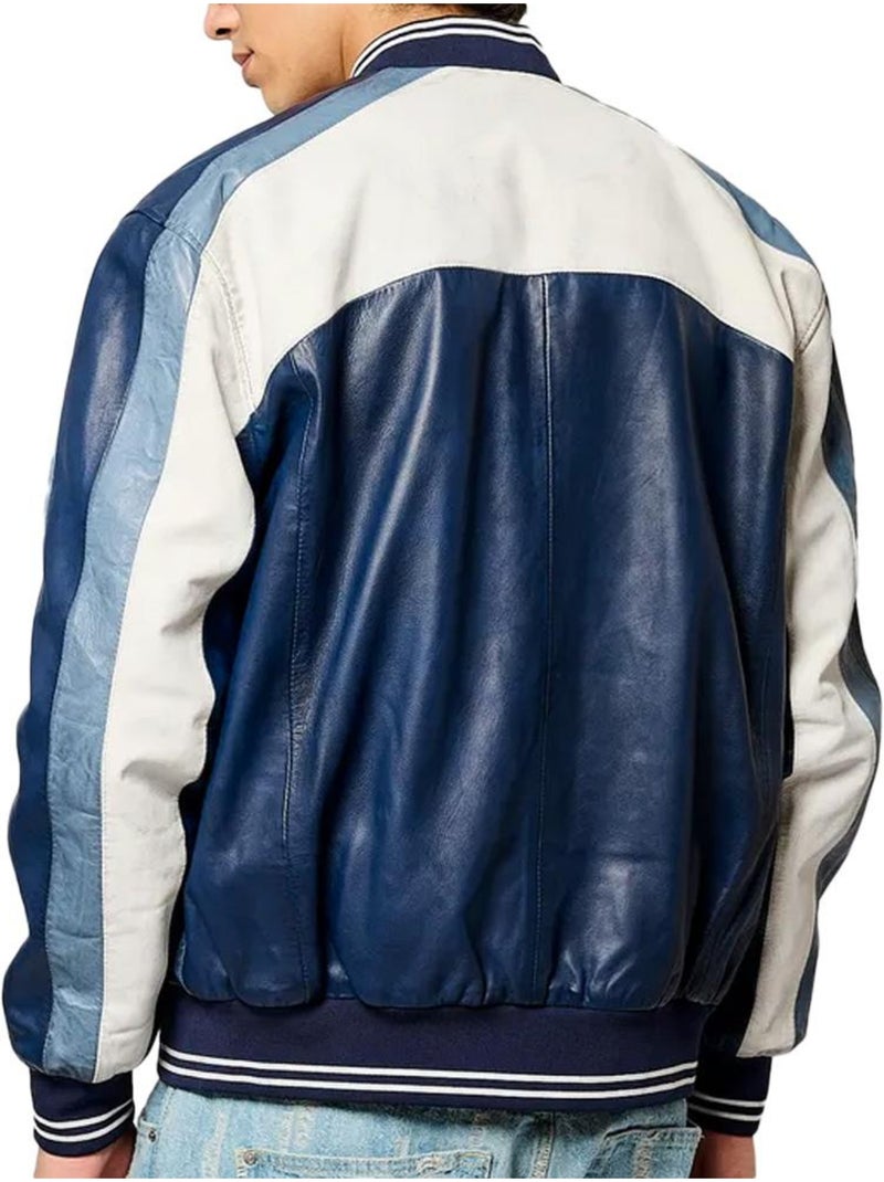 Chaqueta de Cuero para Hombre Kaporal Azul - Kiabi