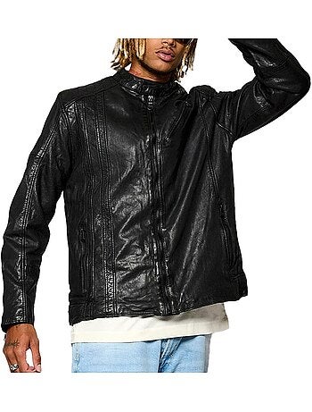 Chaqueta de Cuero para Hombre Kaporal