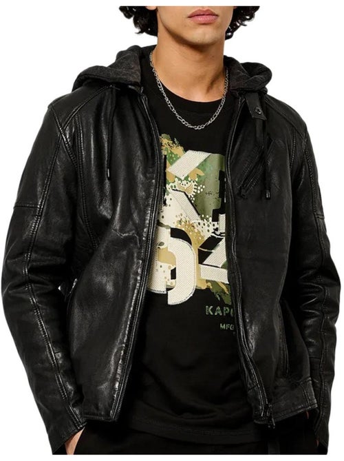 Chaqueta de Cuero para Hombre Kaporal - Kiabi