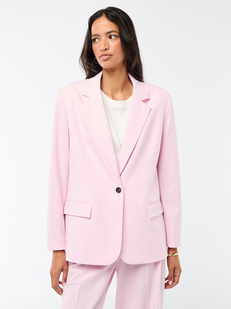 Chaqueta de de traje Rosa - Kiabi