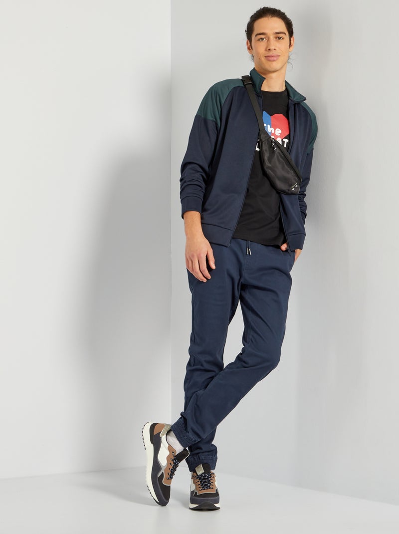 Chaqueta de deporte estilo vintage AZUL - Kiabi
