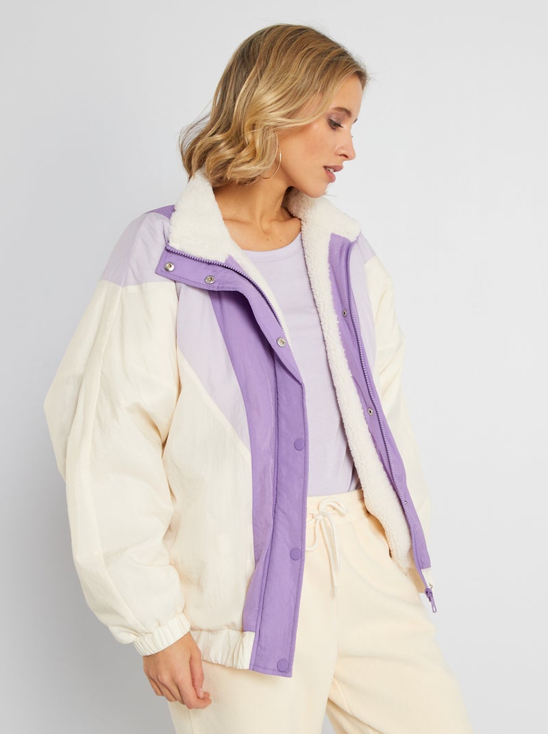 Chaqueta de deporte impermeable BEIGE - Kiabi
