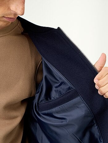 Chaqueta de efecto lana