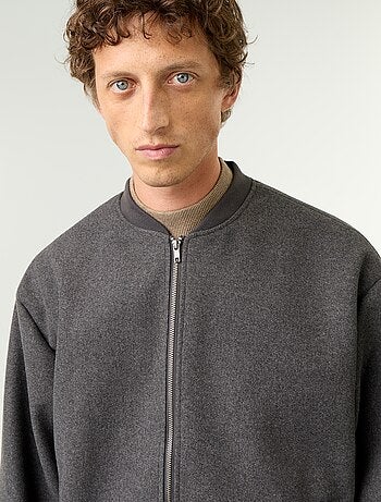 Chaqueta de efecto lana