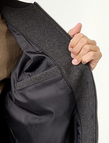 Chaqueta de efecto lana