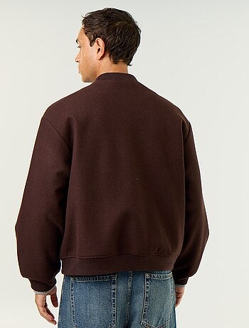 Chaqueta de efecto lana