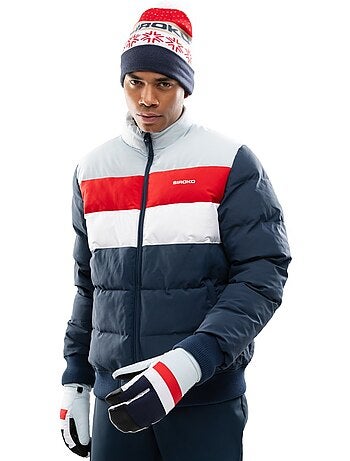 Chaqueta de esquí acolchada retro hombre hombre eywald