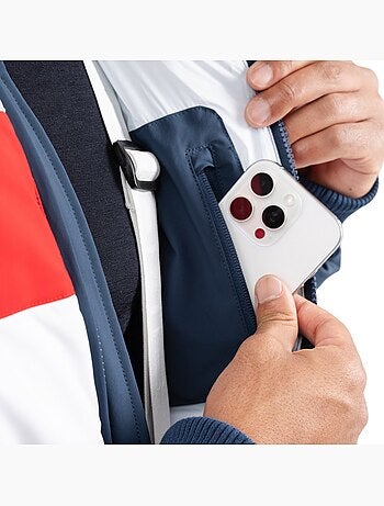Chaqueta de esquí acolchada retro hombre hombre eywald
