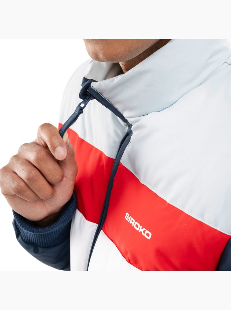 Chaqueta de esquí acolchada retro hombre hombre eywald Azul - Kiabi
